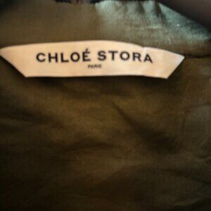 CHLOE STORA SIZE 38 EUROPEAN, ANIMAL PRINT,  OVERSIZED JACKET